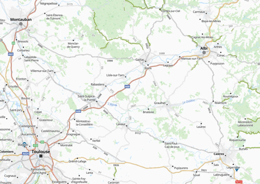 localisation rabastens